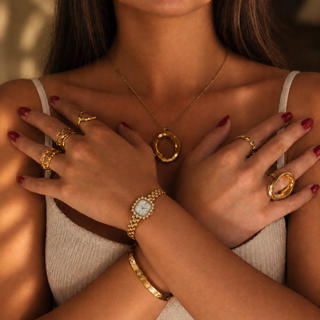 Belluno | Gold Dainty Watch