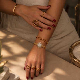 Belluno | Gold Dainty Watch