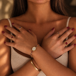 Siena | Gold Diamond Watch
