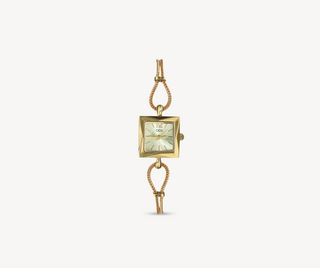 Classic Square Gold-Toned Watch