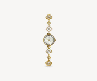 Clover Vintage Gold Watch