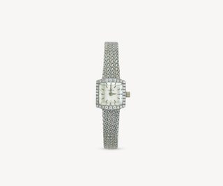 Timeless Square Silver Watch